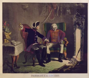 Frederick II and General von Ziethen